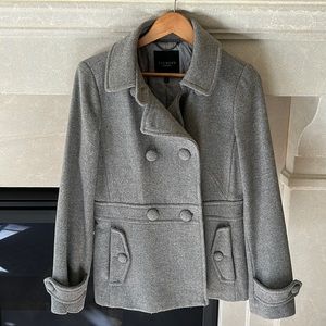 Talbot gray wool peacoat. Size 10